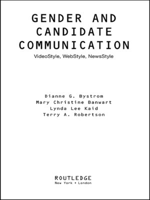 cover image of Gender and Candidate Communication
